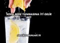 Sade Soda Mideye İyi Gelir mi?