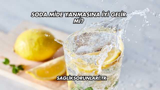 Sade Soda Mideye İyi Gelir mi?