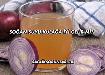 Soğan Suyu Kulağa İyi Gelir mi?