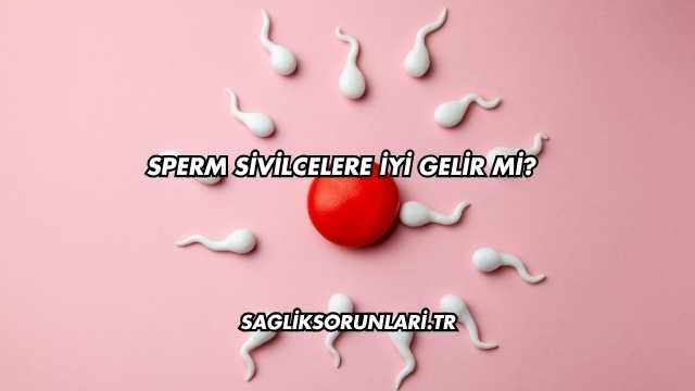 Sperm Sivilcelere İyi Gelir mi?