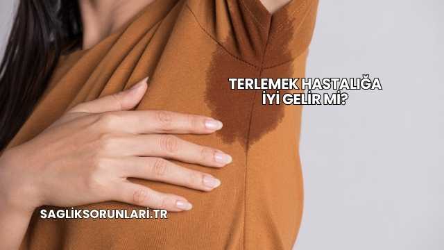 Terlemek Hastalığa İyi Gelir mi?