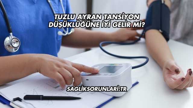 Tuzlu Ayran Tansiyon Düşüklüğüne İyi Gelir mi?