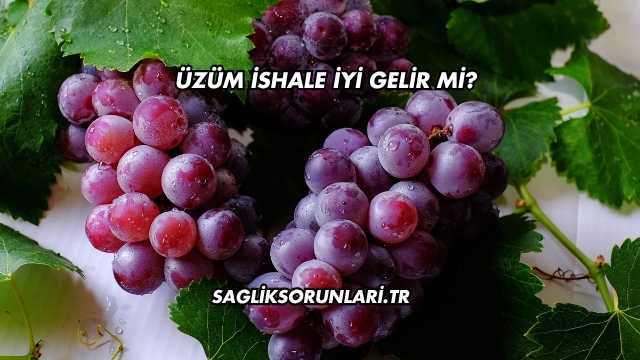 Üzüm İshale İyi Gelir mi?