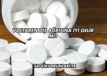 Voltaren Diş Ağrısına İyi Gelir mi?