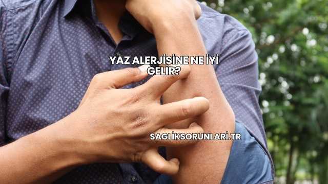 Yaz Alerjisine Ne İyi Gelir?