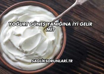 Yoğurt Güneş Yanığına İyi Gelir mi