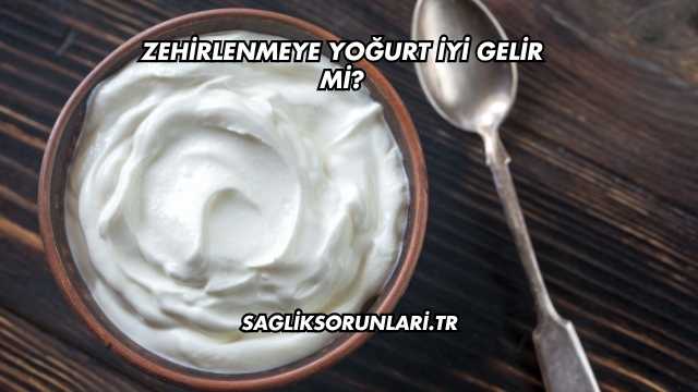 Zehirlenmeye Yoğurt İyi Gelir mi?