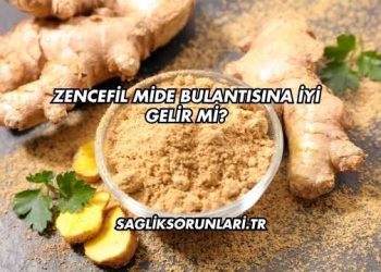 Zencefil Mide Bulantısına İyi Gelir mi?