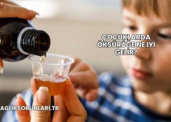 Çocuklarda Öksürüğe Ne İyi Gelir?