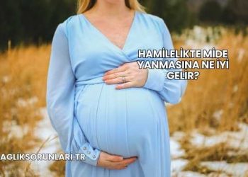 Hamilelikte Mide Yanmasına Ne İyi Gelir?