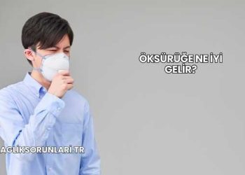 Öksürüğe Ne İyi Gelir?