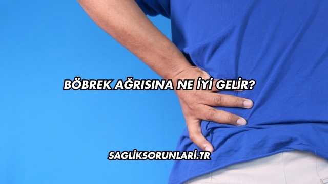 Böbrek Ağrısına Ne İyi Gelir?