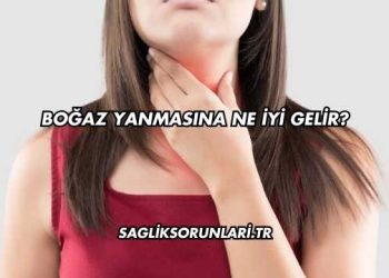 Boğaz Yanmasına Ne İyi Gelir?