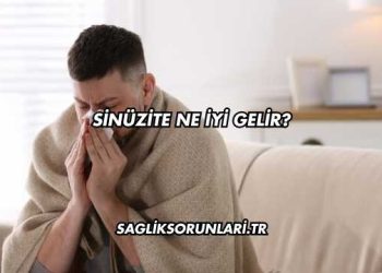 Sinüzite Ne İyi Gelir?