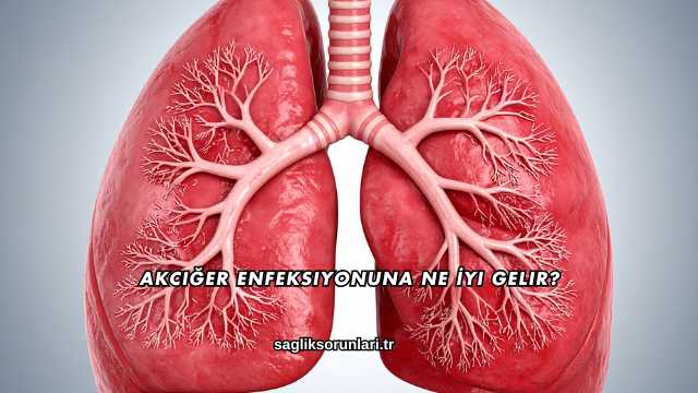 Akciğer Enfeksiyonuna Ne İyi Gelir?