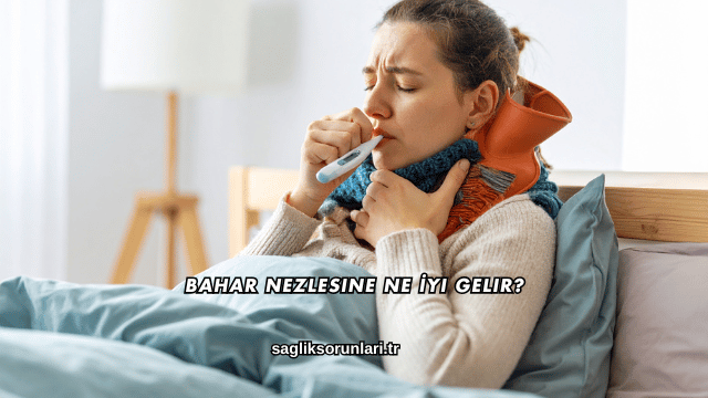 Bahar Nezlesine Ne İyi Gelir?