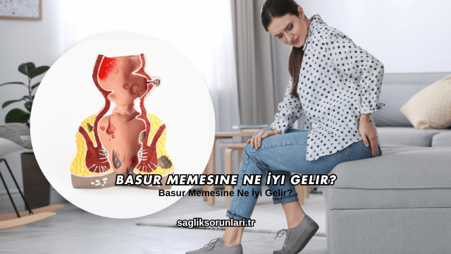 Basur Memesine Ne İyi Gelir?