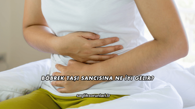 Böbrek Taşı Sancısına Ne İyi Gelir?