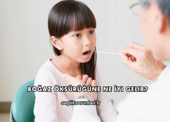 Boğaz Öksürüğüne Ne İyi Gelir?