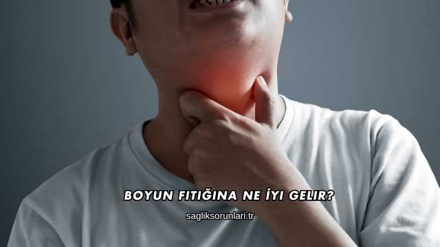 Boyun Fıtığına Ne İyi Gelir?
