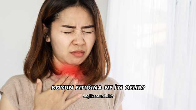 Boyun Fıtığına Ne İyi Gelir?