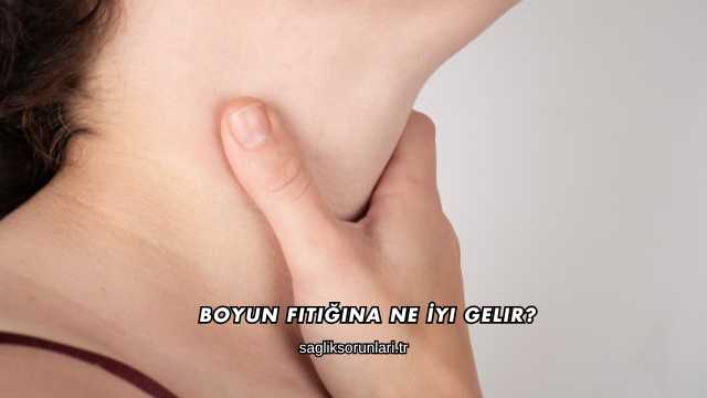 Boyun Fıtığına Ne İyi Gelir?