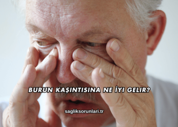 Burun Kaşıntısına Ne İyi Gelir?