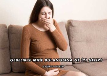 Gebelikte Mide Bulantısına Ne İyi Gelir?
