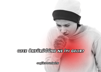 Gece Öksürüğüne Ne İyi Gelir?