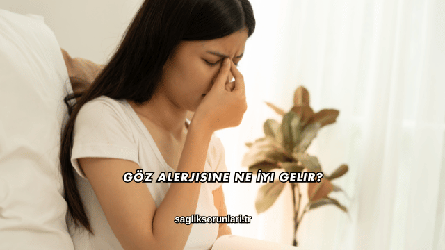 Göz Alerjisine Ne İyi Gelir?