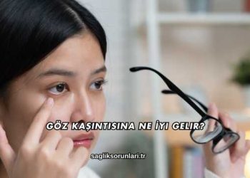 Göz Kaşıntısına Ne İyi Gelir?