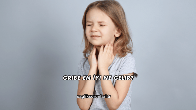 Gribe En İyi Ne Gelir?