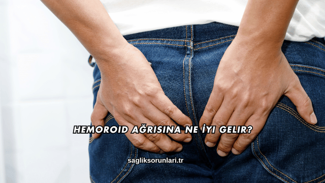 Hemoroid Ağrısına Ne İyi Gelir?