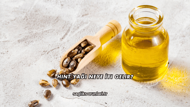 Hint Yağı Neye İyi Gelir?