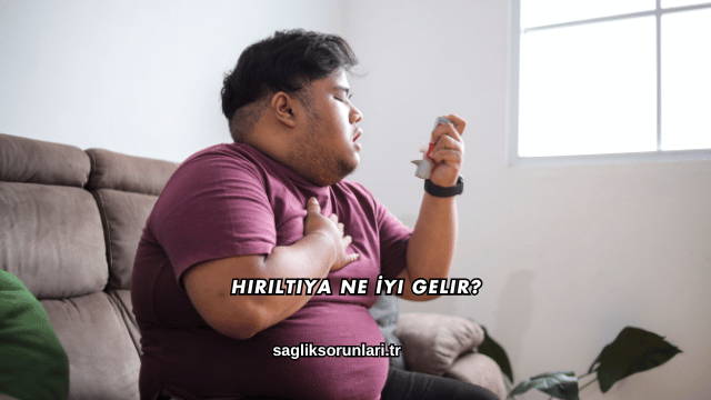 Hırıltıya Ne İyi Gelir?