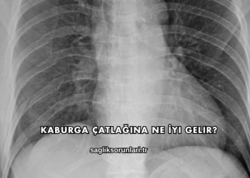 Kaburga Çatlağına Ne İyi Gelir?