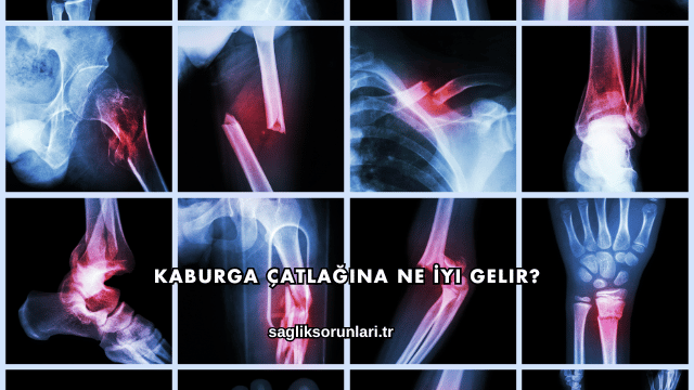 Kaburga Çatlağına Ne İyi Gelir?