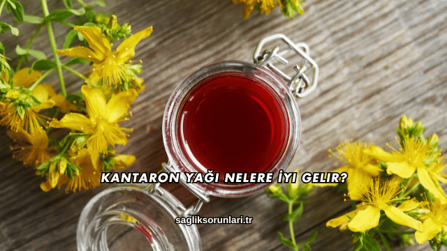 Kantaron Yağı Nelere İyi Gelir?