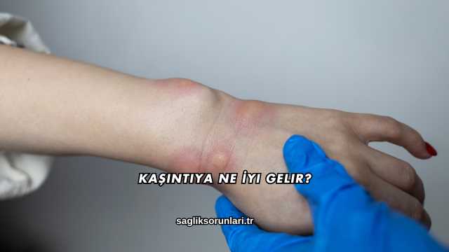 Kaşıntıya Ne İyi Gelir?