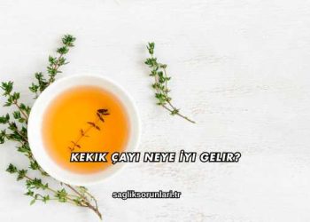Kekik Çayı Neye İyi Gelir?