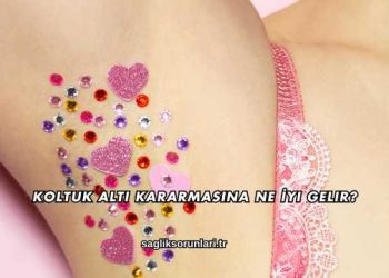 Koltuk Altı Kararmasına Ne İyi Gelir?