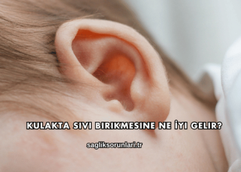 Kulakta Sıvı Birikmesine Ne İyi Gelir?