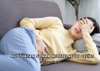 Kustuktan Sonra Mideye Ne İyi Gelir?