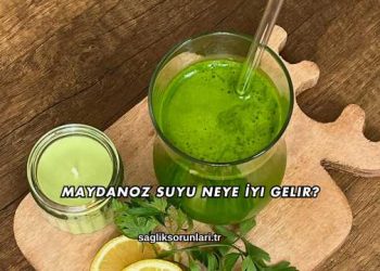 Maydanoz Suyu Neye İyi Gelir?