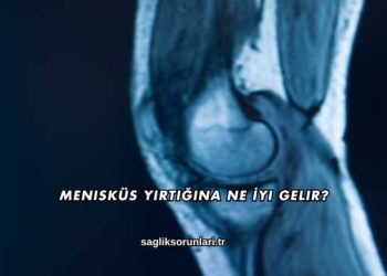 Menisküs Yırtığına Ne İyi Gelir?