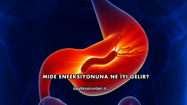 Mide Enfeksiyonuna Ne İyi Gelir?