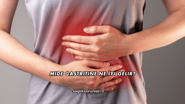 Mide Gastritine Ne İyi Gelir?