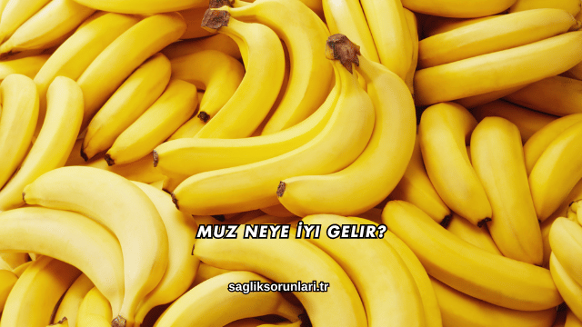 Muz Neye İyi Gelir?