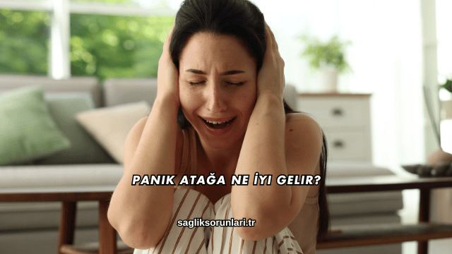 Panik Atağa Ne İyi Gelir?