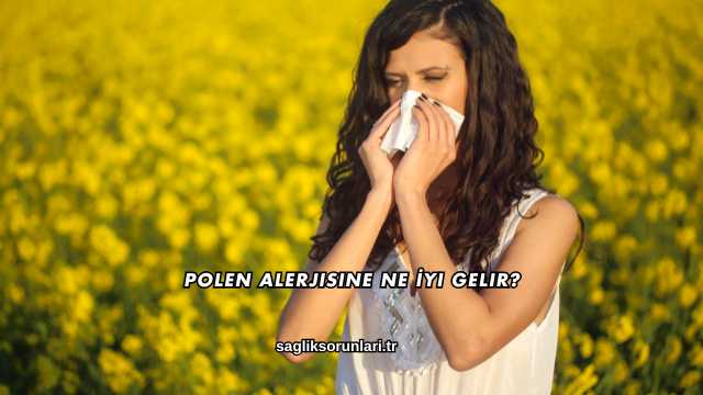 Polen Alerjisine Ne İyi Gelir?